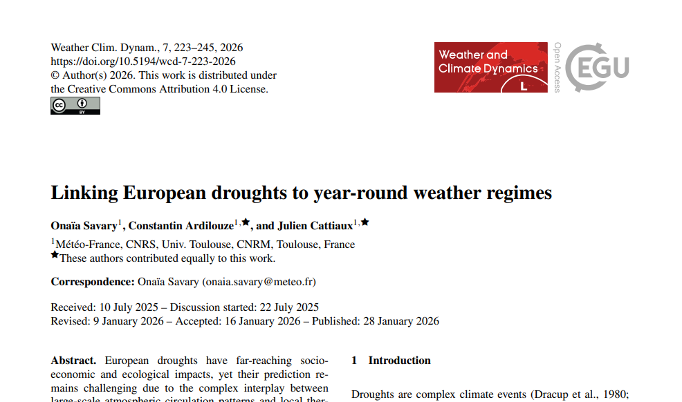 Illustration of climate research